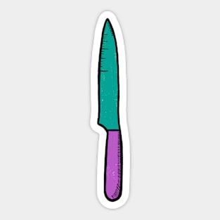 Halloween Knife Sticker